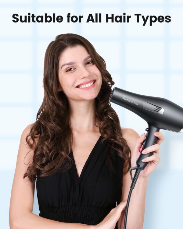 HappyGoo Phon Capelli Asciugacapelli professionale ionico - Image 6